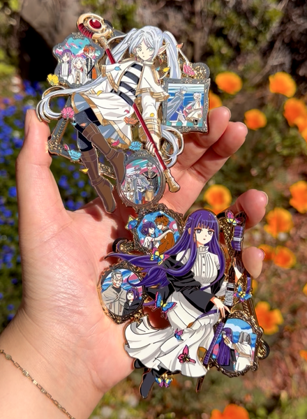 FRlEREN GOLD | FRAMED TIME PIN ON PIN