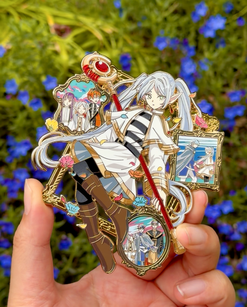 FRlEREN GOLD | FRAMED TIME PIN ON PIN
