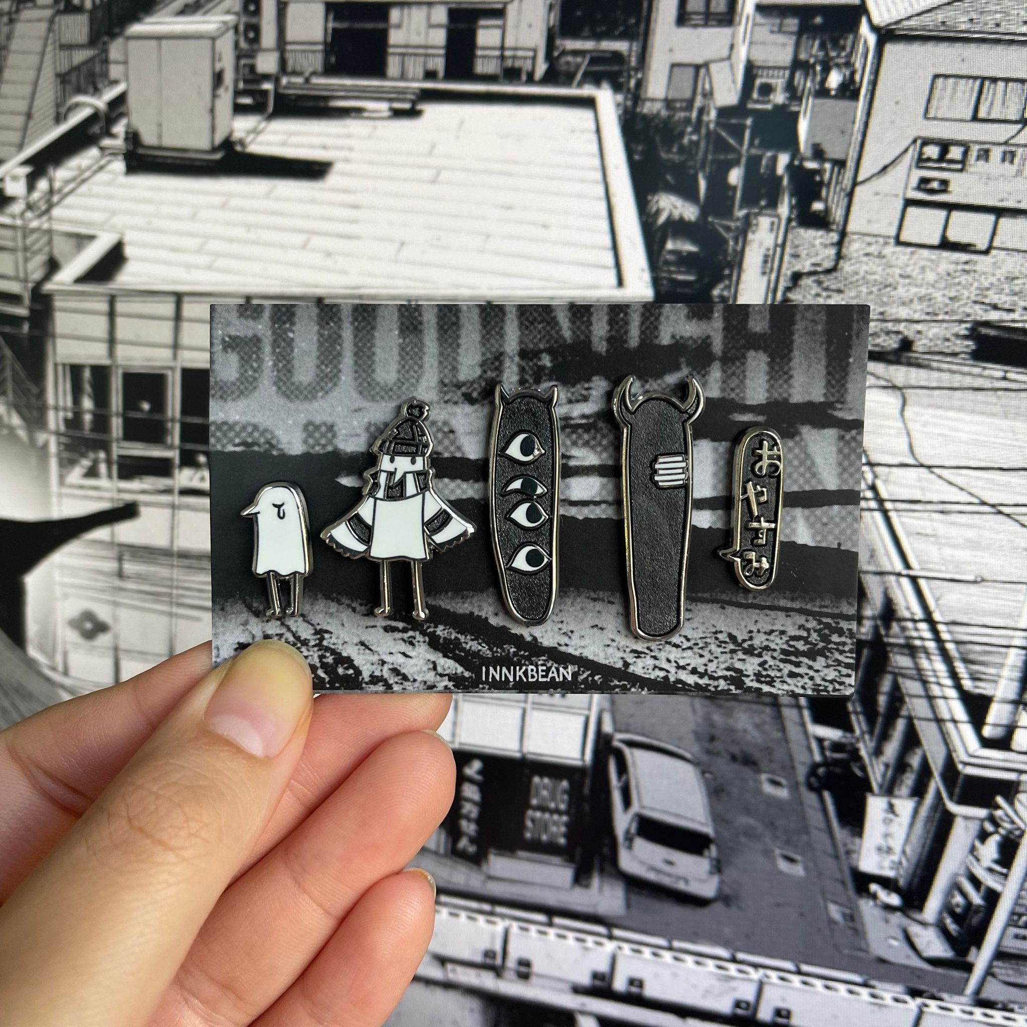 Oyasumi PunPun 5-Pin Set